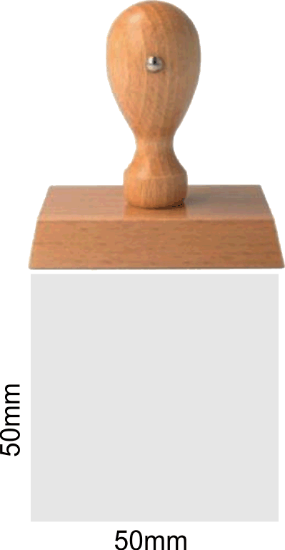 Klassik Holzstempel